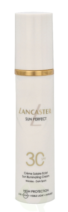 Lancaster Sun Perfect Illuminating Cream SPF30 50 ml in de groep BEAUTY & HEALTH / Huidsverzorging / Zonnebank / Zonnebescherming bij TP E-commerce Nordic AB (C52719)