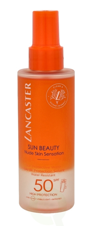 Lancaster Sun Beauty Sun Protective Water SPF50 150 ml in de groep BEAUTY & HEALTH / Huidsverzorging / Zonnebank / Zonnebescherming bij TP E-commerce Nordic AB (C52729)