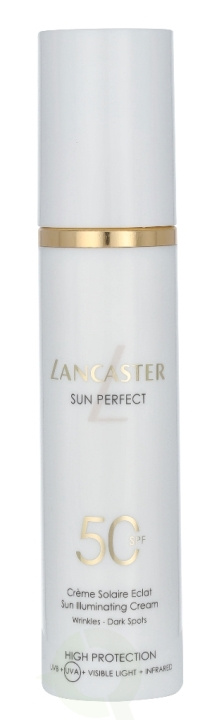 Lancaster Sun Perfect Illuminating Cream SPF50 50 ml in de groep BEAUTY & HEALTH / Huidsverzorging / Zonnebank / Zonnebescherming bij TP E-commerce Nordic AB (C52746)