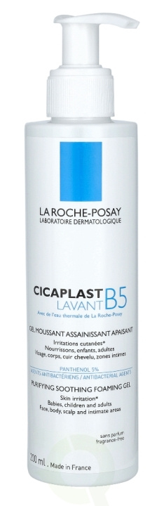 La Roche-Posay LRP Cicaplast Lavant B5 Purifying Soothing Foaming Gel 200 ml in de groep BEAUTY & HEALTH / Huidsverzorging / Gezicht / Schoonmaak bij TP E-commerce Nordic AB (C52834)