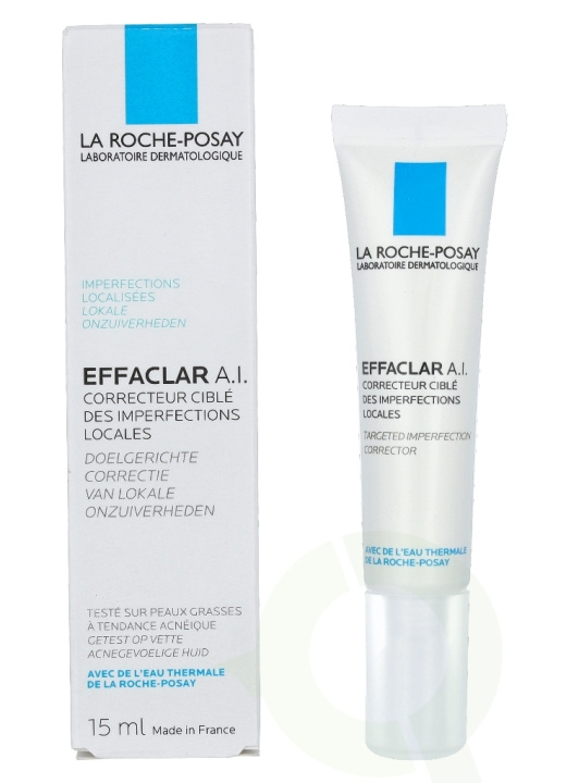 La Roche-Posay LRP Effaclar A.I. Targeted Imperfection Corrector 15 ml in de groep BEAUTY & HEALTH / Huidsverzorging / Gezicht / Gezichtscrèmes bij TP E-commerce Nordic AB (C52835)