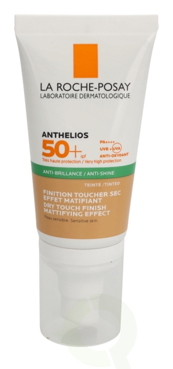 La Roche-Posay LRP Anthelios XL Tinted Dry Touch Gel-Cream SPF50+ 50 ml Anti-Briliance in de groep BEAUTY & HEALTH / Huidsverzorging / Zonnebank / Zonnebescherming bij TP E-commerce Nordic AB (C52842)