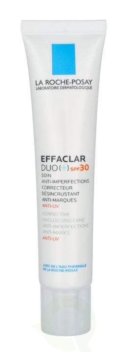 La Roche-Posay La Roche Effeclar Duo[+] Corrective Unclogging Care SPF30 40 ml Anti-Imperfections in de groep BEAUTY & HEALTH / Huidsverzorging / Gezicht / Dagcrème bij TP E-commerce Nordic AB (C52869)