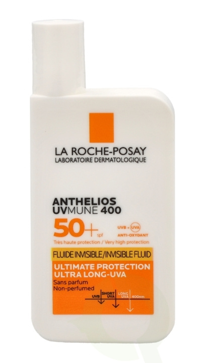 La Roche-Posay La Roche Anthelios Invisible Fluid SPF50+ 50 ml in de groep BEAUTY & HEALTH / Huidsverzorging / Zonnebank / Zonnebescherming bij TP E-commerce Nordic AB (C52874)