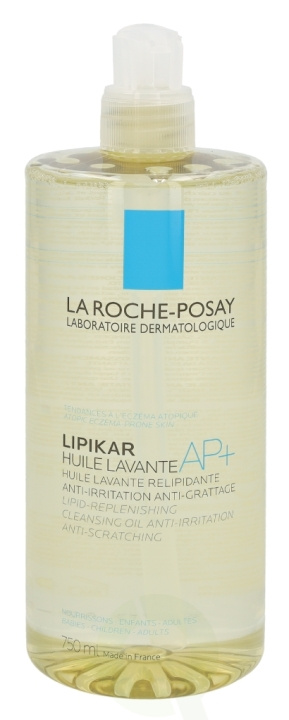 La Roche-Posay LRP Lipikar AP+ Lipid-Replenishing Cleansing Oil 750 ml in de groep BEAUTY & HEALTH / Huidsverzorging / Gezicht / Schoonmaak bij TP E-commerce Nordic AB (C52876)