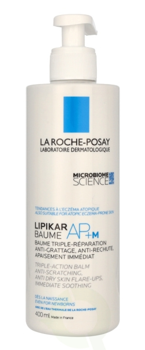 La Roche-Posay LRP Lipikar AP+M Balm 400 ml Anti-Scratching in de groep BEAUTY & HEALTH / Huidsverzorging / Lichaamsverzorging / Body lotion bij TP E-commerce Nordic AB (C52877)