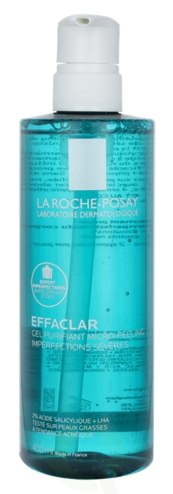 La Roche-Posay LRP Effaclar Micro-Peeling Purifying Gel 400 ml Face And Body in de groep BEAUTY & HEALTH / Huidsverzorging / Gezicht / Scrub / Peeling bij TP E-commerce Nordic AB (C52885)
