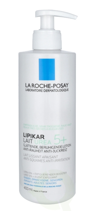 La Roche-Posay LRP Lipikar Urea 5+ Smoothing Soothing Lotion 400 ml in de groep BEAUTY & HEALTH / Huidsverzorging / Lichaamsverzorging / Body lotion bij TP E-commerce Nordic AB (C52887)