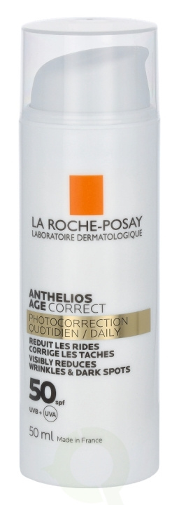 La Roche-Posay LRP Anthelios Age Correct Daily Light Cream SPF50+ 50 ml Photocorrection in de groep BEAUTY & HEALTH / Huidsverzorging / Zonnebank / Zonnebescherming bij TP E-commerce Nordic AB (C52906)