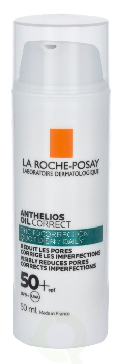 La Roche-Posay LRP Anthelios Oil Correct Daily Oil-Free Fluid SPF50+ 50 ml in de groep BEAUTY & HEALTH / Huidsverzorging / Zonnebank / Zonnebescherming bij TP E-commerce Nordic AB (C52908)