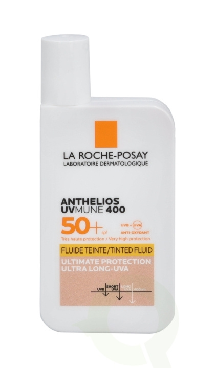 La Roche-Posay LRP Anthelios UVmune 400 Tinted Fluid SPF50+ 50 ml in de groep BEAUTY & HEALTH / Huidsverzorging / Zonnebank / Zonnebescherming bij TP E-commerce Nordic AB (C52910)