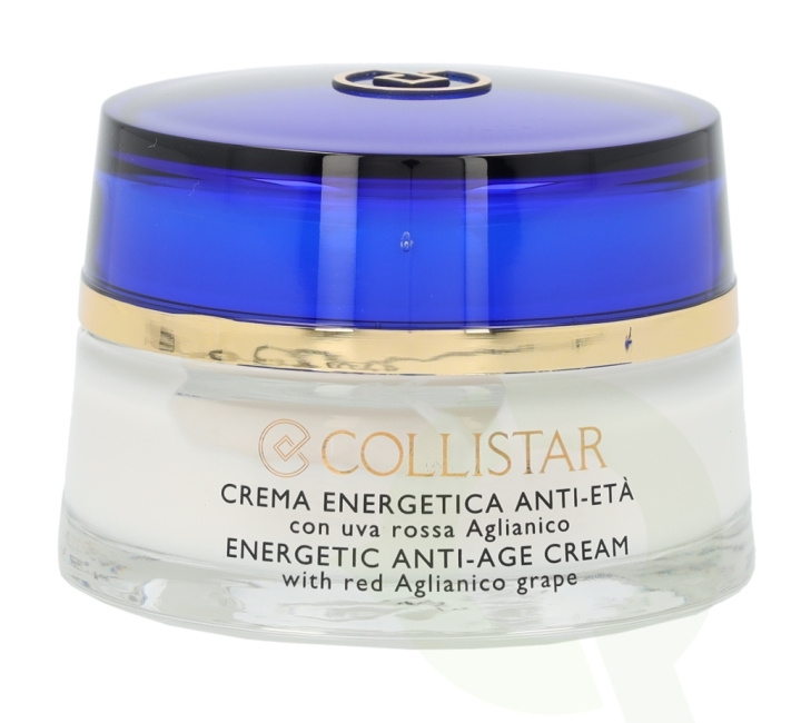 Collistar Energetic Anti-Age Cream 50 ml With Red Aglianico Grape in de groep BEAUTY & HEALTH / Huidsverzorging / Gezicht / Antiveroudering bij TP E-commerce Nordic AB (C53230)