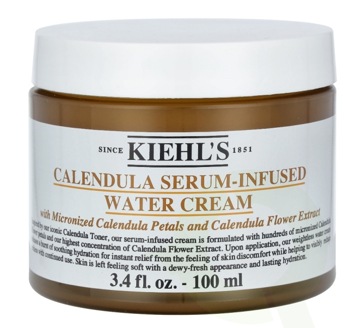 Kiehls Kiehl\'s Calendula Serum-Infused Water Cream 100 ml in de groep BEAUTY & HEALTH / Huidsverzorging / Gezicht / Dagcrème bij TP E-commerce Nordic AB (C53242)