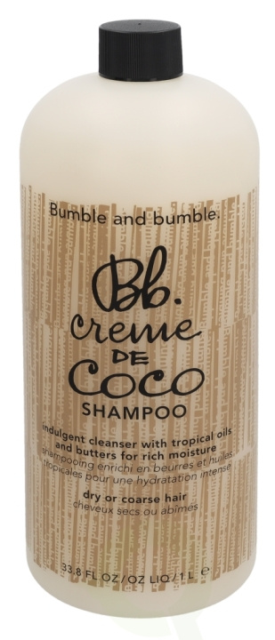 Bumble and Bumble Bumble & Bumble Creme de Coco Shampoo 1000 ml in de groep BEAUTY & HEALTH / Haar & Styling / Haarverzorging / Shampoo bij TP E-commerce Nordic AB (C53247)