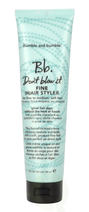 Bumble and Bumble Bumble & Bumble Don\'t Blow It Fine Hair Styler 150 ml in de groep BEAUTY & HEALTH / Haar & Styling / Hair styling / Styling crème bij TP E-commerce Nordic AB (C53248)