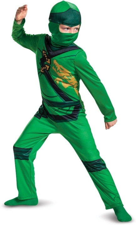 LEGO Ninjago Lloyd Kostuum, leeftijd 4-6, 109-126 cm in de groep SPEELGOED, KINDER- & BABYPRODUCTEN / Speelgoed / Gemaskered kostuums bij TP E-commerce Nordic AB (C53280)