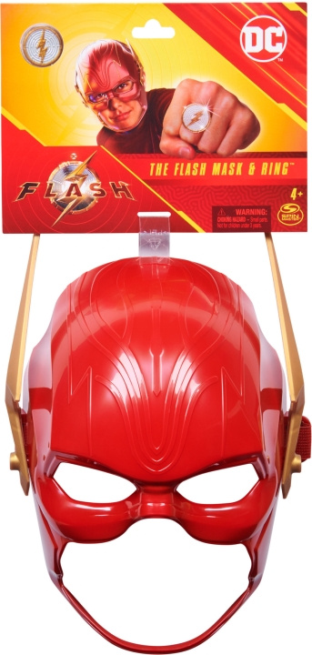 DC The Flash Mask & Ring superhjältemask och ring in de groep SPEELGOED, KINDER- & BABYPRODUCTEN / Speelgoed / Gemaskered kostuums bij TP E-commerce Nordic AB (C53349)