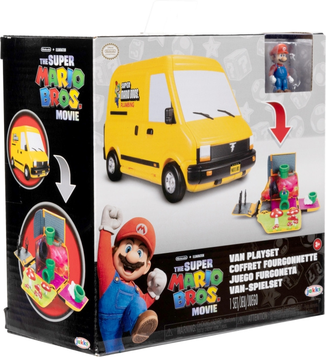 Nintendo Super Mario Bros Movie Mini World Van Playset in de groep SPEELGOED, KINDER- & BABYPRODUCTEN / Speelgoed / Speelgoed bij TP E-commerce Nordic AB (C53392)