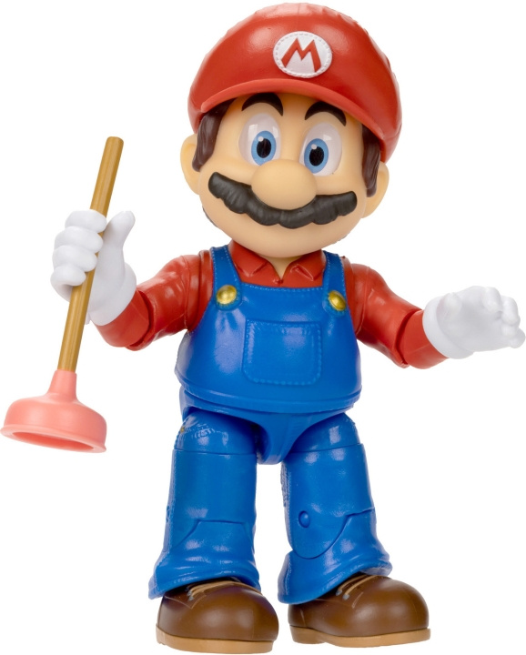 Nintendo Super Mario Bros Movie - Mario-figur in de groep SPEELGOED, KINDER- & BABYPRODUCTEN / Speelgoed / Figuren, Miniaturen & accessoires bij TP E-commerce Nordic AB (C53393)