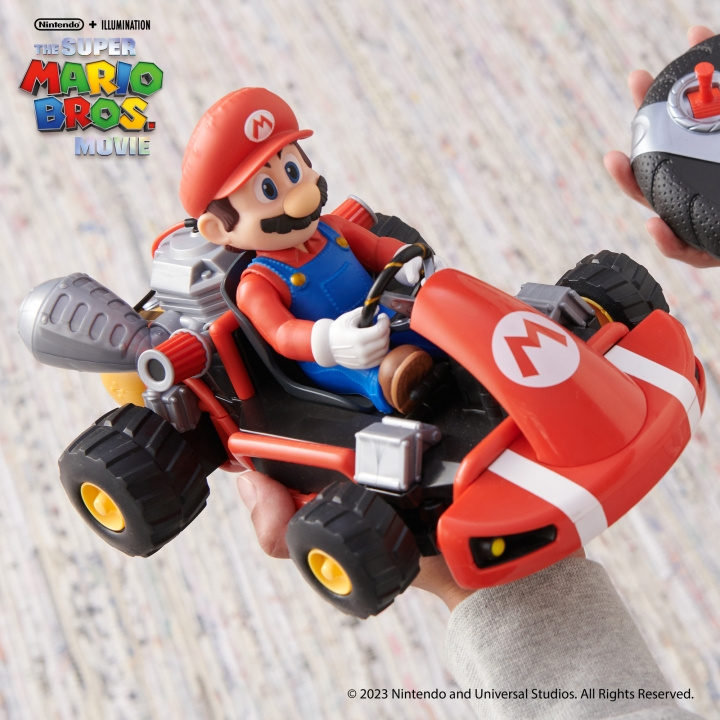 Nintendo Super Mario Bros Movie - Super Mario Rumble RC Vehicle in de groep SPEELGOED, KINDER- & BABYPRODUCTEN / Speelgoed / Speelgoedauto\'s bij TP E-commerce Nordic AB (C53397)
