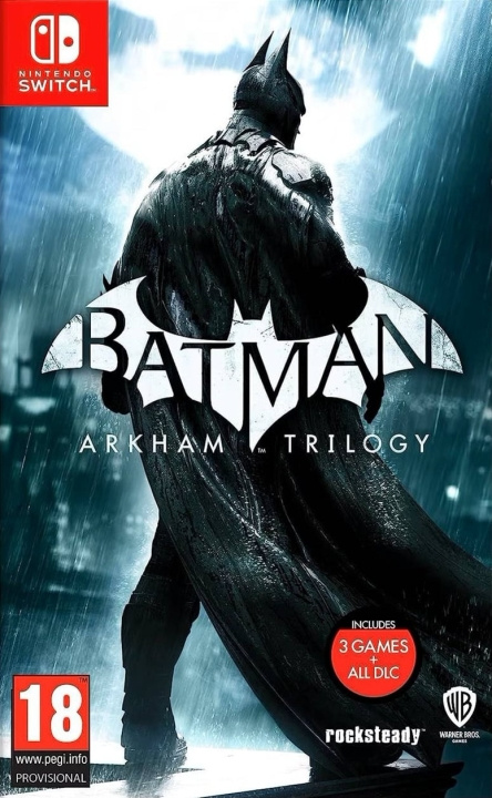 Batman: Arkham Trilogy Game, Switch in de groep HOME ELECTRONICS / Spelconsoles en accessoires / Nintendo Switch / Games bij TP E-commerce Nordic AB (C53399)