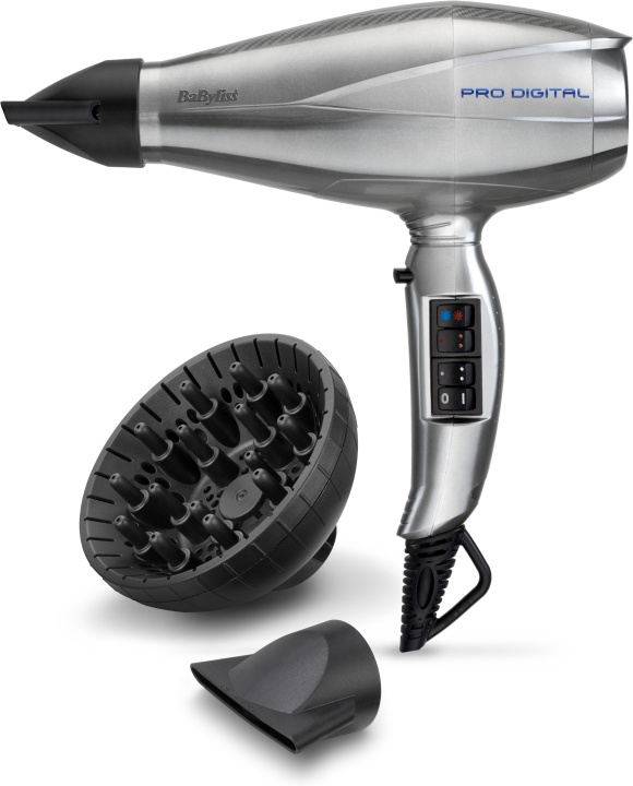 Babyliss 6000E Pro Digital hårtork in de groep BEAUTY & HEALTH / Haar & Styling / Stylingtools / Haardroger bij TP E-commerce Nordic AB (C53406)