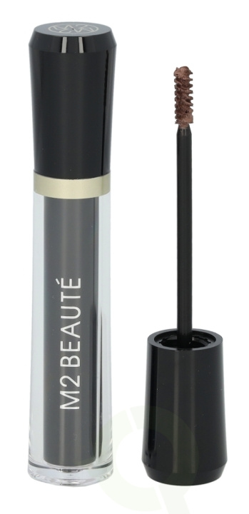 M2 Beaute Eyebrow Enhancer Color & Care 6 ml Brown in de groep BEAUTY & HEALTH / Makeup / Ogen & Wenkbrauwen / Wenkbrauwgel bij TP E-commerce Nordic AB (C53432)