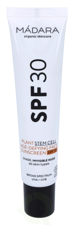 Madara Plant Stem Cell Age Defying Sunscreen SPF30 40 ml All Skin Types in de groep BEAUTY & HEALTH / Huidsverzorging / Zonnebank / Zonnebescherming bij TP E-commerce Nordic AB (C53484)