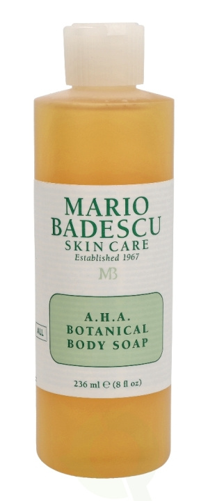 Mario Badescu AHA Botanical Body Soap 236 ml in de groep BEAUTY & HEALTH / Huidsverzorging / Lichaamsverzorging / Bad- en douchegels bij TP E-commerce Nordic AB (C53529)