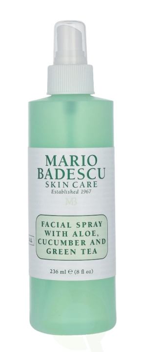 Mario Badescu Facial Spray With Aloe 236 ml Cucumber & Green Tea in de groep BEAUTY & HEALTH / Huidsverzorging / Gezicht / Gezichtswater en Facemist bij TP E-commerce Nordic AB (C53551)