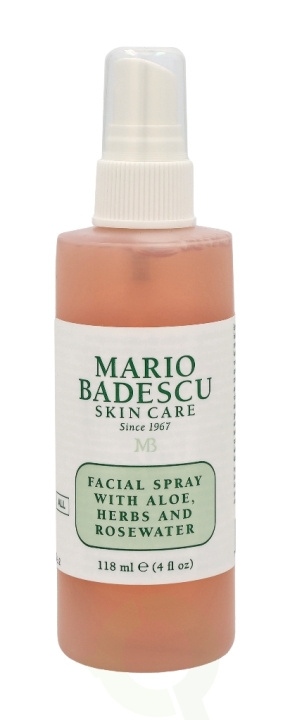 Mario Badescu Facial Spray With Aloe 118 ml Herbs & Rosewater in de groep BEAUTY & HEALTH / Huidsverzorging / Gezicht / Gezichtswater en Facemist bij TP E-commerce Nordic AB (C53553)