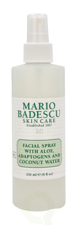 Mario Badescu Facial Spray With Aloe 236 ml Adaptogens And Coconut Water in de groep BEAUTY & HEALTH / Huidsverzorging / Gezicht / Gezichtswater en Facemist bij TP E-commerce Nordic AB (C53554)