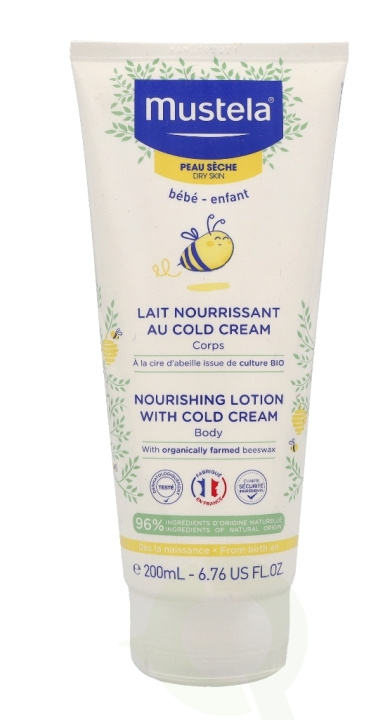 Mustela Dry Skin Nourishing Lotion Cold Cream Body 200 ml in de groep BEAUTY & HEALTH / Huidsverzorging / Lichaamsverzorging / Body lotion bij TP E-commerce Nordic AB (C53840)