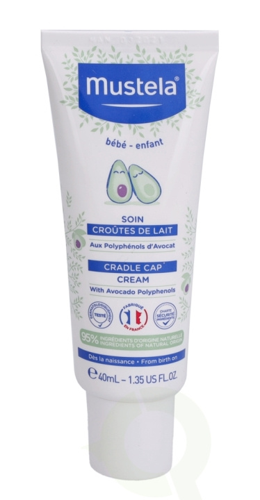 Mustela Bebe Cradle Cap Cream 40 ml in de groep BEAUTY & HEALTH / Huidsverzorging / Lichaamsverzorging / Body lotion bij TP E-commerce Nordic AB (C53855)