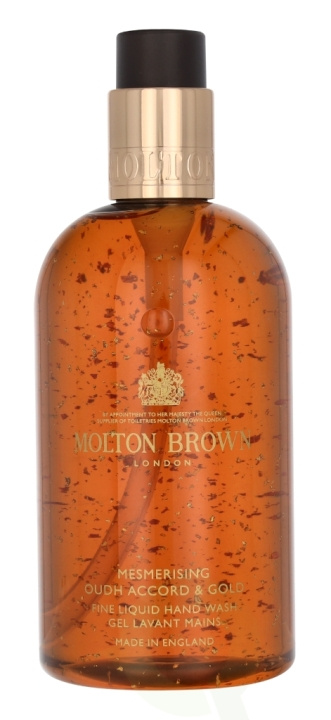 Molton Brown M.Brown Mesmerising Oudh Accord & Gold Hand Wash @ 1 piece x 300 ml in de groep BEAUTY & HEALTH / Huidsverzorging / Lichaamsverzorging / Geurende zeep bij TP E-commerce Nordic AB (C53881)