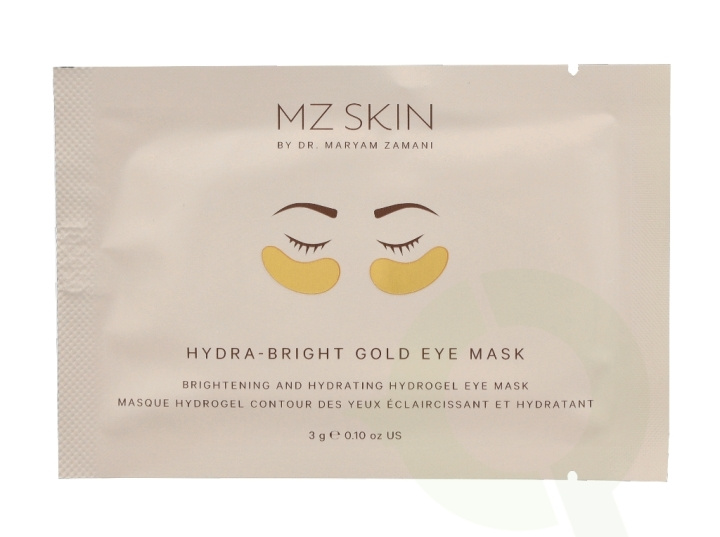 Mz Skin Hydra-Bright Golden Eye Treatment Mask Set 15 g 5x3gr in de groep BEAUTY & HEALTH / Huidsverzorging / Gezicht / Maskers bij TP E-commerce Nordic AB (C53892)