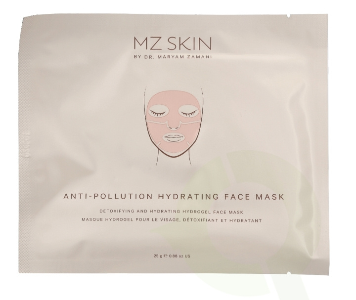 Mz Skin Anti-Pollution Hydrating Face Mask Set 125 g 5x25gr in de groep BEAUTY & HEALTH / Huidsverzorging / Gezicht / Maskers bij TP E-commerce Nordic AB (C53894)