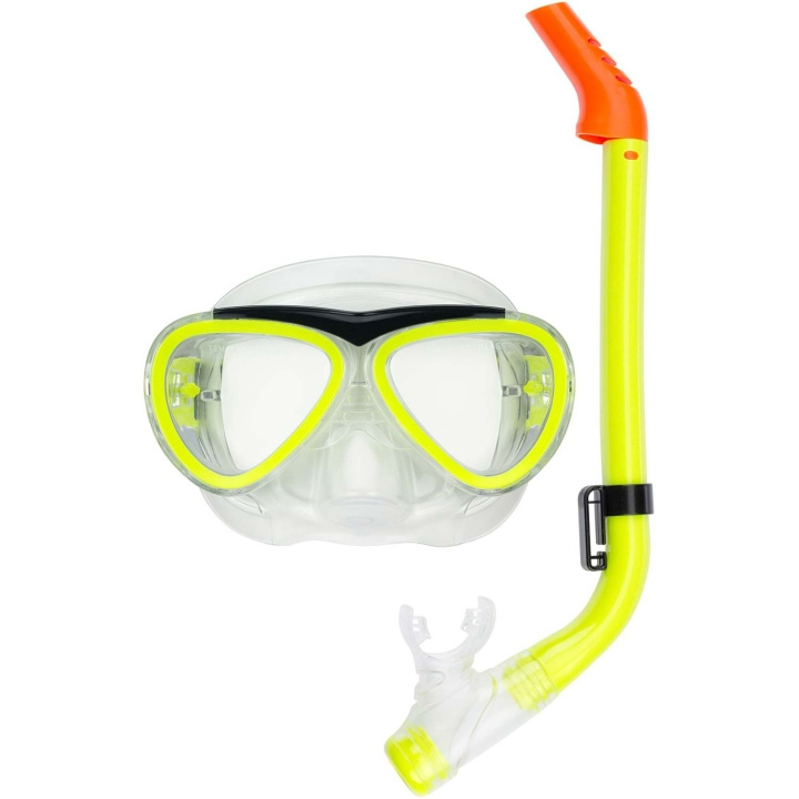 SportMe Snorkelset Junior Gul in de groep SPEELGOED, KINDER- & BABYPRODUCTEN / Buitenspeelgoed / Badspeelgoed bij TP E-commerce Nordic AB (C53944)