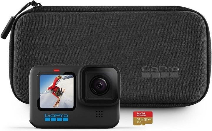 GoPro HERO10 Black Specialty Bundle in de groep SPORT, VRIJE TIJD & HOBBY / Actiecamera\'s en accessoires / Actiecamera\'s bij TP E-commerce Nordic AB (C54061)