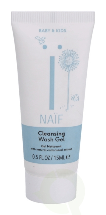Naif Quality Baby Care Cleansing Wash Gel 15 ml in de groep BEAUTY & HEALTH / Huidsverzorging / Lichaamsverzorging / Bad- en douchegels bij TP E-commerce Nordic AB (C54186)