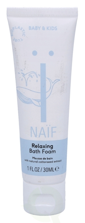 Naif Quality Baby Care Relaxing Bath Foam 30 ml in de groep BEAUTY & HEALTH / Huidsverzorging / Lichaamsverzorging / Bad- en douchegels bij TP E-commerce Nordic AB (C54188)