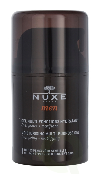 Nuxe Men Moisturizing Multi-Purpose Gel 50 ml For All Skin Types - Even Sensitive Skin in de groep BEAUTY & HEALTH / Huidsverzorging / Gezicht / Dagcrème bij TP E-commerce Nordic AB (C54276)