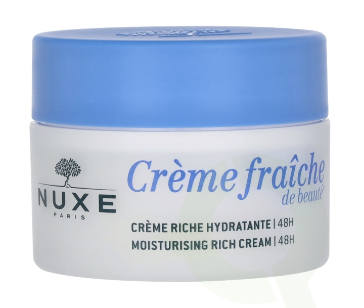 Nuxe Creme Fraiche De Beaute 48H Moisturising Rich Cream 50 ml Skin Dry in de groep BEAUTY & HEALTH / Huidsverzorging / Gezicht / Dagcrème bij TP E-commerce Nordic AB (C54280)