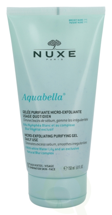 Nuxe Aquabella Exfoliating Purifying Gel 150 ml Combination Skin-Face in de groep BEAUTY & HEALTH / Huidsverzorging / Gezicht / Scrub / Peeling bij TP E-commerce Nordic AB (C54287)