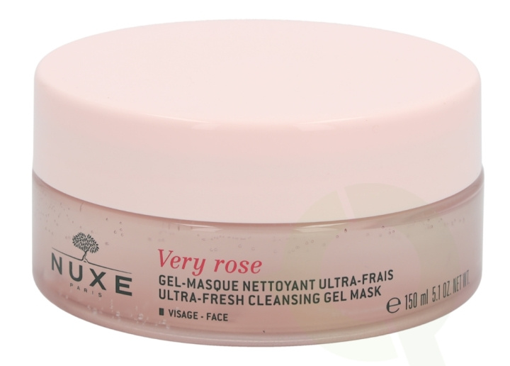 Nuxe Very Rose Ultra-Fresh Cleansing Gel Mask 150 ml Visage - Face in de groep BEAUTY & HEALTH / Huidsverzorging / Gezicht / Maskers bij TP E-commerce Nordic AB (C54297)