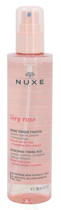 Nuxe Very Rose Refreshing Tonic Mist 200 ml Make-Up Removal, All Skin Types, Including Sensitive Skin- Face in de groep BEAUTY & HEALTH / Huidsverzorging / Gezicht / Schoonmaak bij TP E-commerce Nordic AB (C54303)
