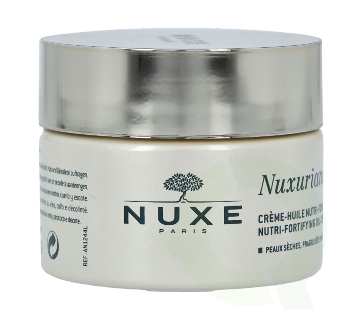 Nuxe Nuxuriance Gold Nutri-Fortifying Oil Cream 50 ml Dry Skin, Weakened By Age in de groep BEAUTY & HEALTH / Huidsverzorging / Gezicht / Dagcrème bij TP E-commerce Nordic AB (C54309)