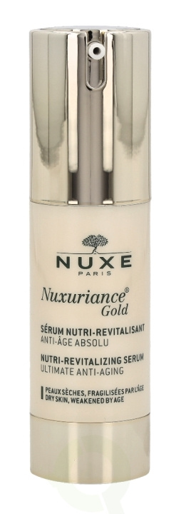 Nuxe Nuxuriance Gold Nutri-Revitalizing Serum 30 ml Ultimate Anti- Aging, Dry Skin, Weakened By Age in de groep BEAUTY & HEALTH / Huidsverzorging / Gezicht / Huidserum bij TP E-commerce Nordic AB (C54310)