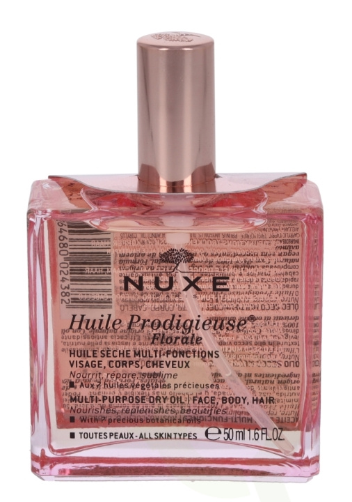Nuxe Huile Prodigieuse Florale Multi-Purpose Dry Oil 50 ml Face, Body, Hair / All Skin Types in de groep BEAUTY & HEALTH / Huidsverzorging / Gezicht / Gezichtsolie bij TP E-commerce Nordic AB (C54318)