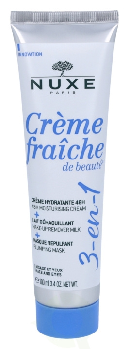 Nuxe Creme Fraiche De Beaute 3-In-1 Face Cream 100 ml Face And Eyes in de groep BEAUTY & HEALTH / Huidsverzorging / Gezicht / Dagcrème bij TP E-commerce Nordic AB (C54340)